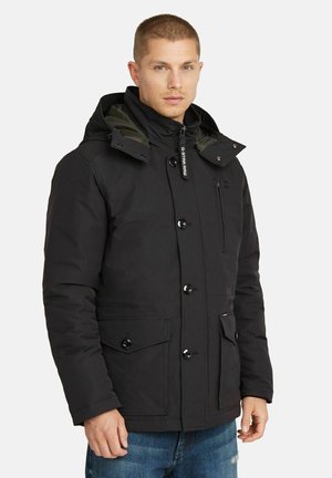VODAN PADDED HOODED - Winterjacke - dk black