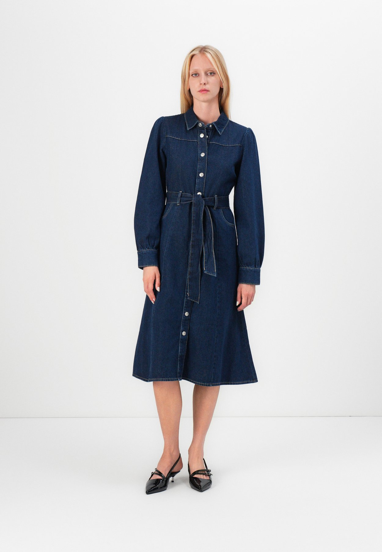 ONLKETTY LONG BELT DRESS