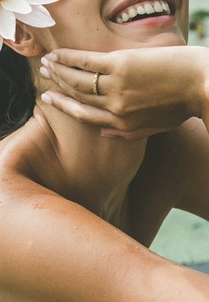 HAZE & GLORY TOPAS - REACH FOR THE STARS - Gyűrű - gold-coloured