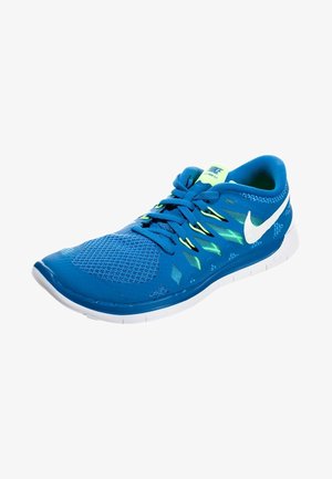 Nike Performance FREE 5.0 '14 - Silniční běžecké boty - military blue/white/polarized blue/midnight navy