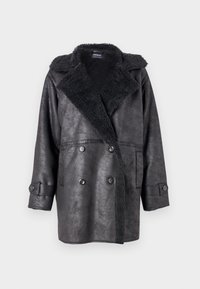 ONLYLVA BONDED COAT  - Cappotto classico - black