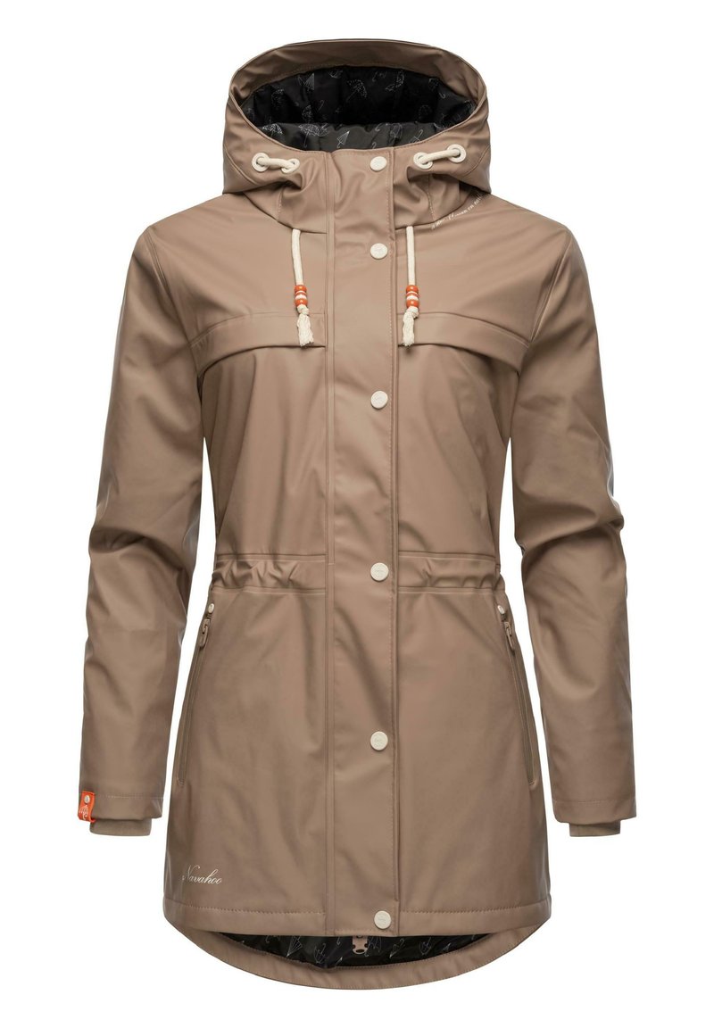 Navahoo - RAINY FOREST - Regenjacke / wasserabweisende Jacke - taupe, Vergrößern