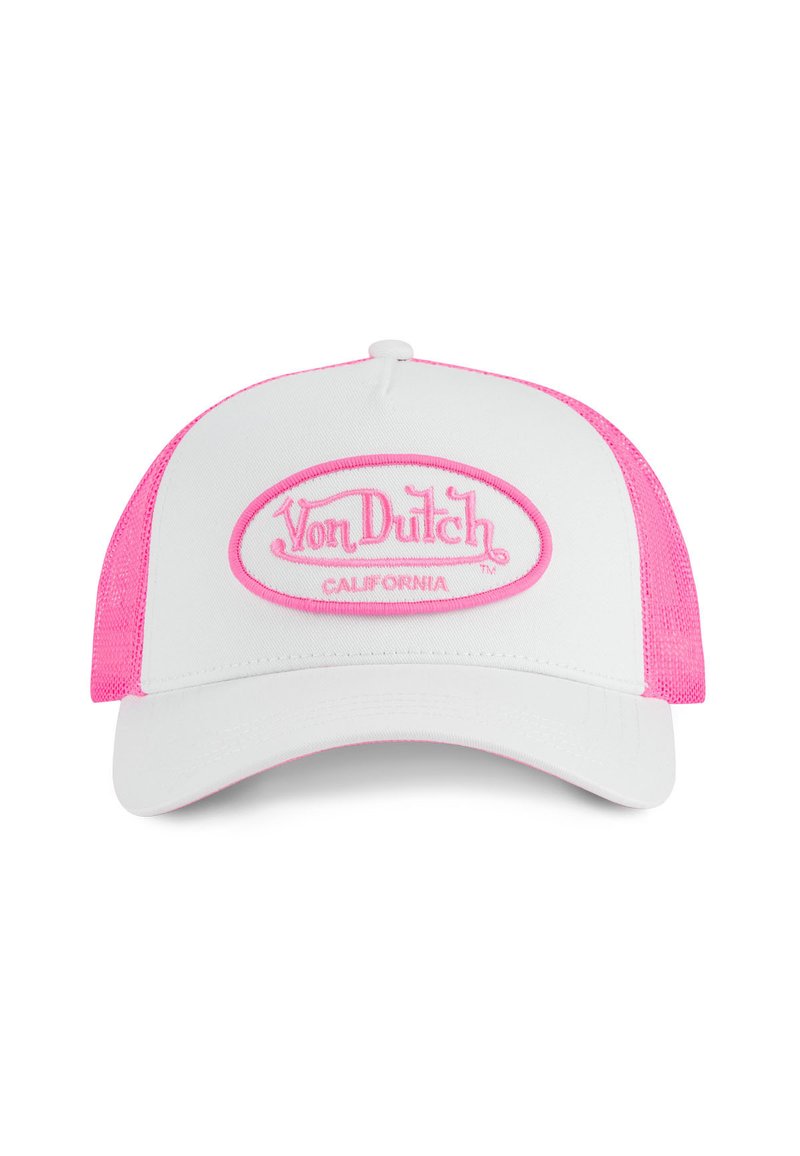 Casquette Von Dutch Corail Et Blanche – Taille Unique – Neuf Avec étiquettes – Style Rétro