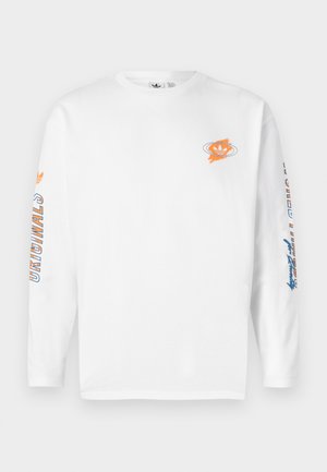 GRAPHIC UNISEX - Topper langermet - white