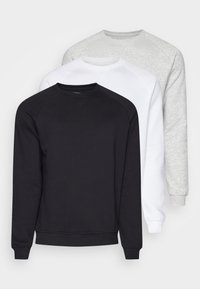 3 PACK - Sudadera - 802 /mottled grey/white