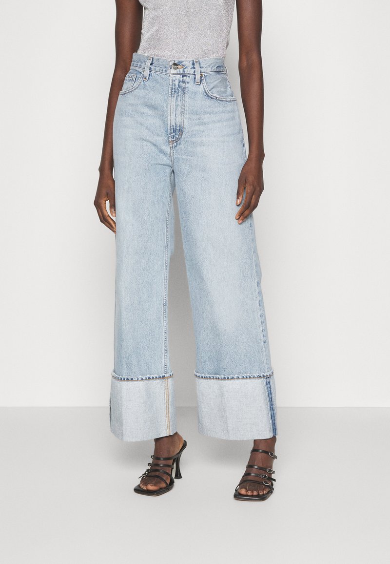 Goldsign THE ASTLEY - Flared Jeans - melra vint mid ind/hellblau 