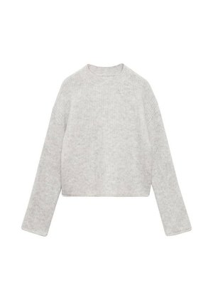 Jumper - mottled light grey