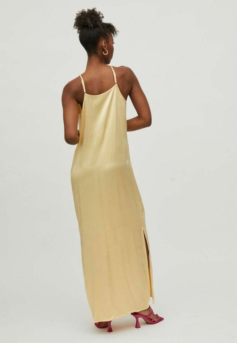 Damen Freizeitkleider | Vila Maxikleid golden haze/hellgelb - ZM60128 Damen Freizeitkleider | Vila Maxikleid golden haze/hellgelb - ZM60128