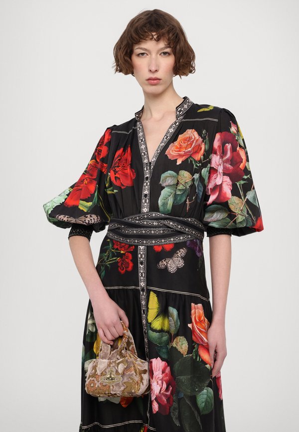 CORA VOLUMINOUS TIERED DRESS - Maxi dress4