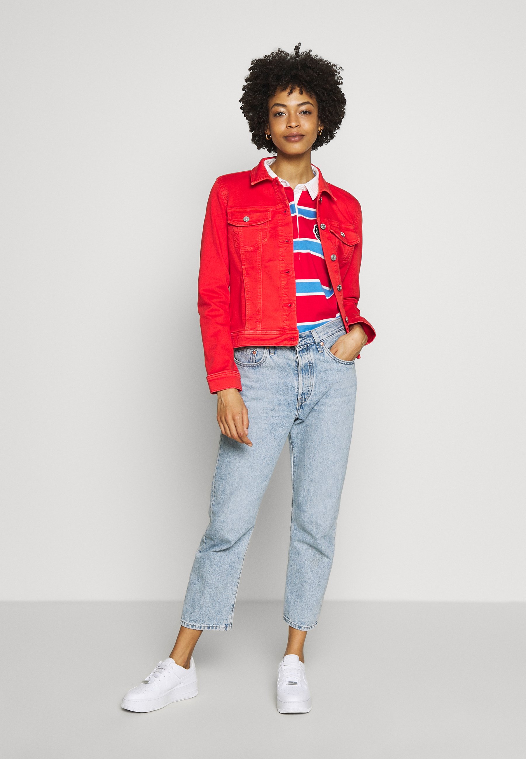 jeans jacke mit lobster von comma jeans jacke mit lobster von comma