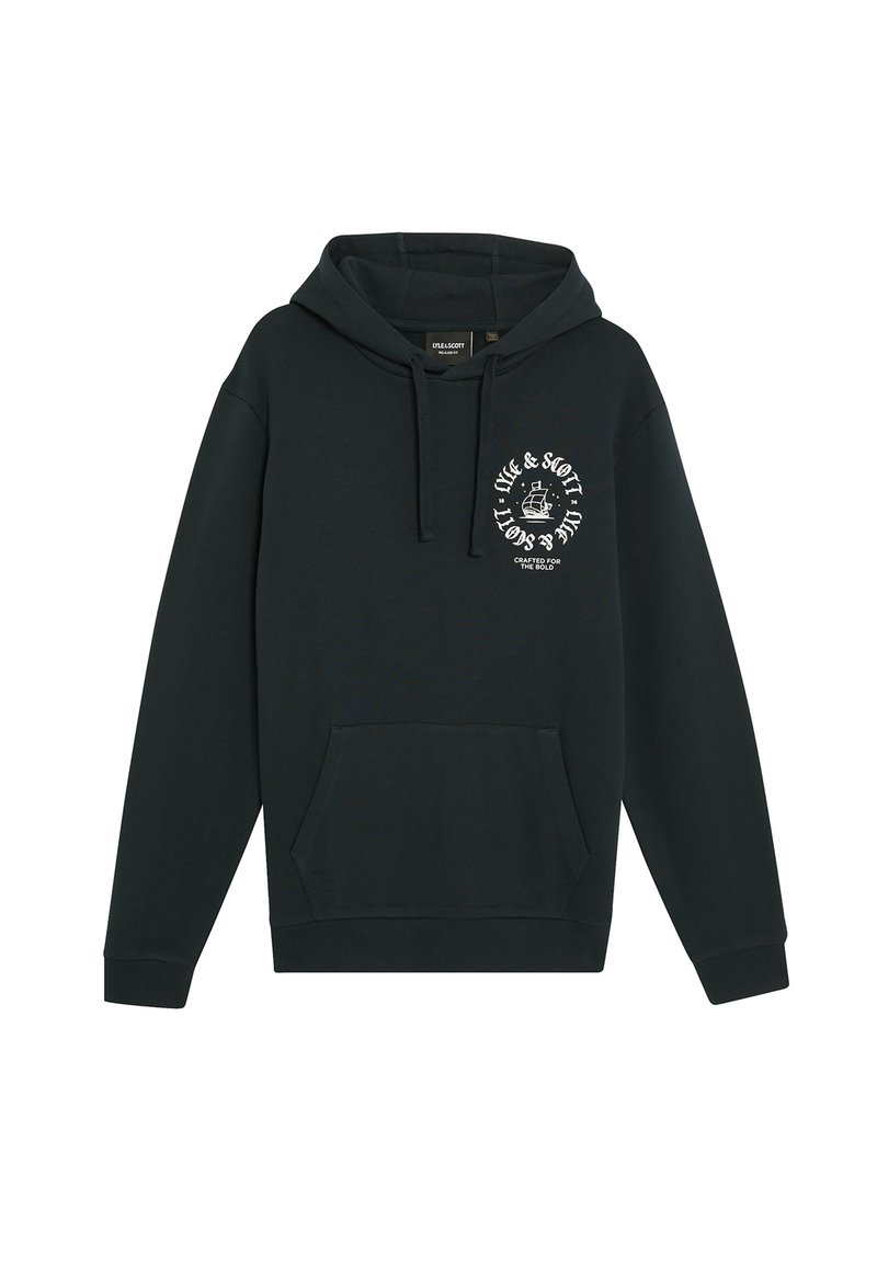 Lyle & Scott Hoodie donkerblauw