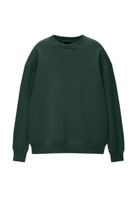 ROUND NECK  - Sweatshirt - dark green