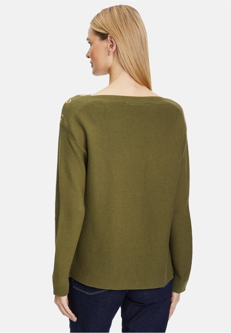 Damen Strickjacken | Betty Barclay MIT STRUKTUR Strickpullover capulet olive/grün - IP09503 Damen Strickjacken | Betty Barclay MIT STRUKTUR Strickpullover capulet olive/grün - IP09503