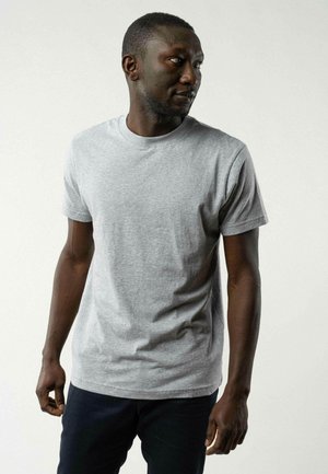 AVAN - Basic T-shirt - grau melange