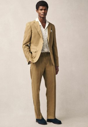 REGULAR FIT - Anzugsakko - stone