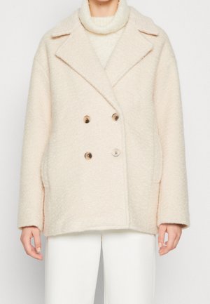 Pieces Abrigo corto - off-white