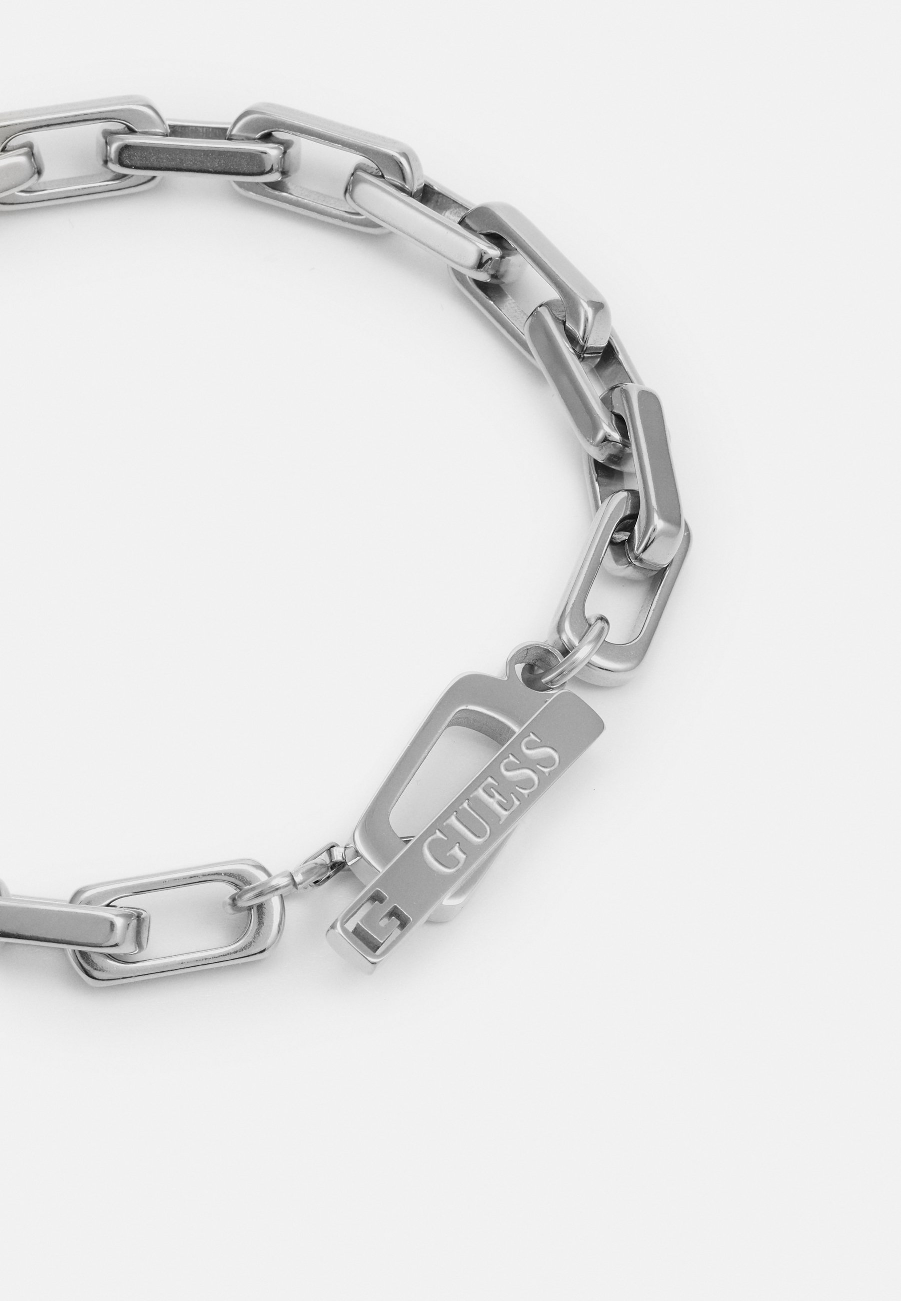 別倉庫からの配送 Oval Logo Legend Urban ブレスレット ジュエリー ゲス Guess Chain Silver Coloured Bracelet メンズジュエリー アクセサリー Acrolabels Com
