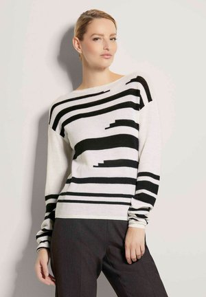 MADELEINE, Maglione - black natural white