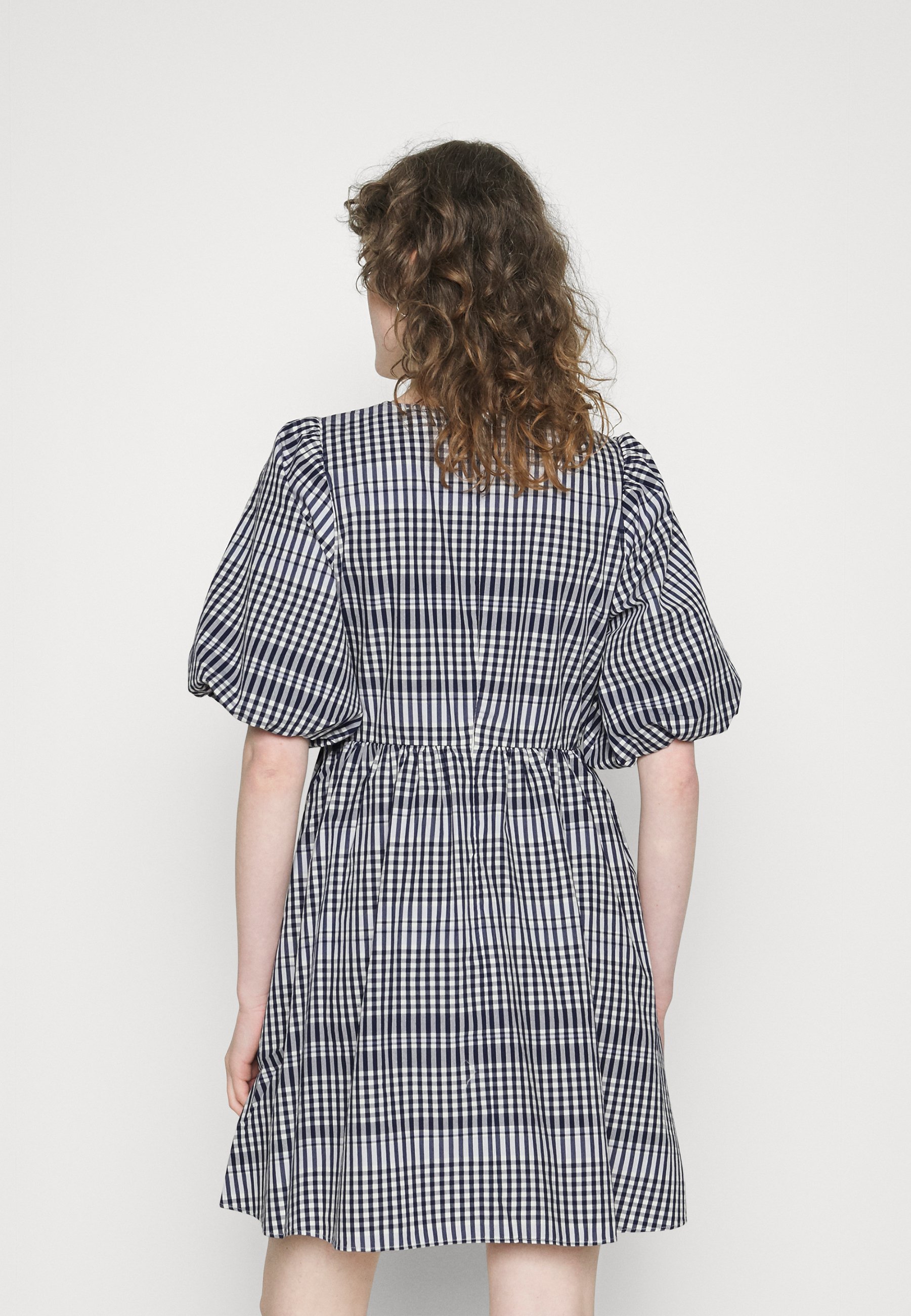 Madewell MINI PUFF SLEEVE RETRO DRESS 