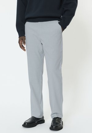 WESLEY  - Nadrágok - pearl blue melange