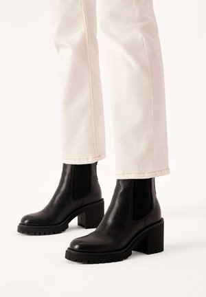Bottines à plateau - black