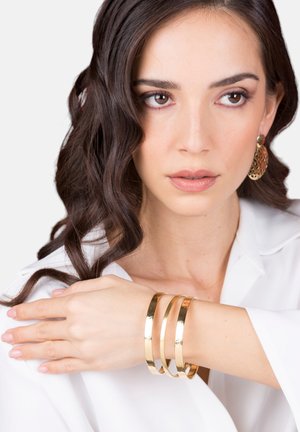ITACA HAMMERED FINISH SET - Pulsera - yellow gold-coloured