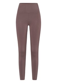 CLEO - Legíny - kalhoty  - cleo dark taupe