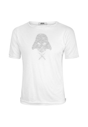 Print T-shirt - weiß