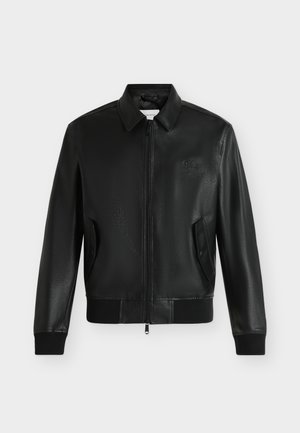 Calvin Klein Jeans, UNISEX - Veste en similicuir - black