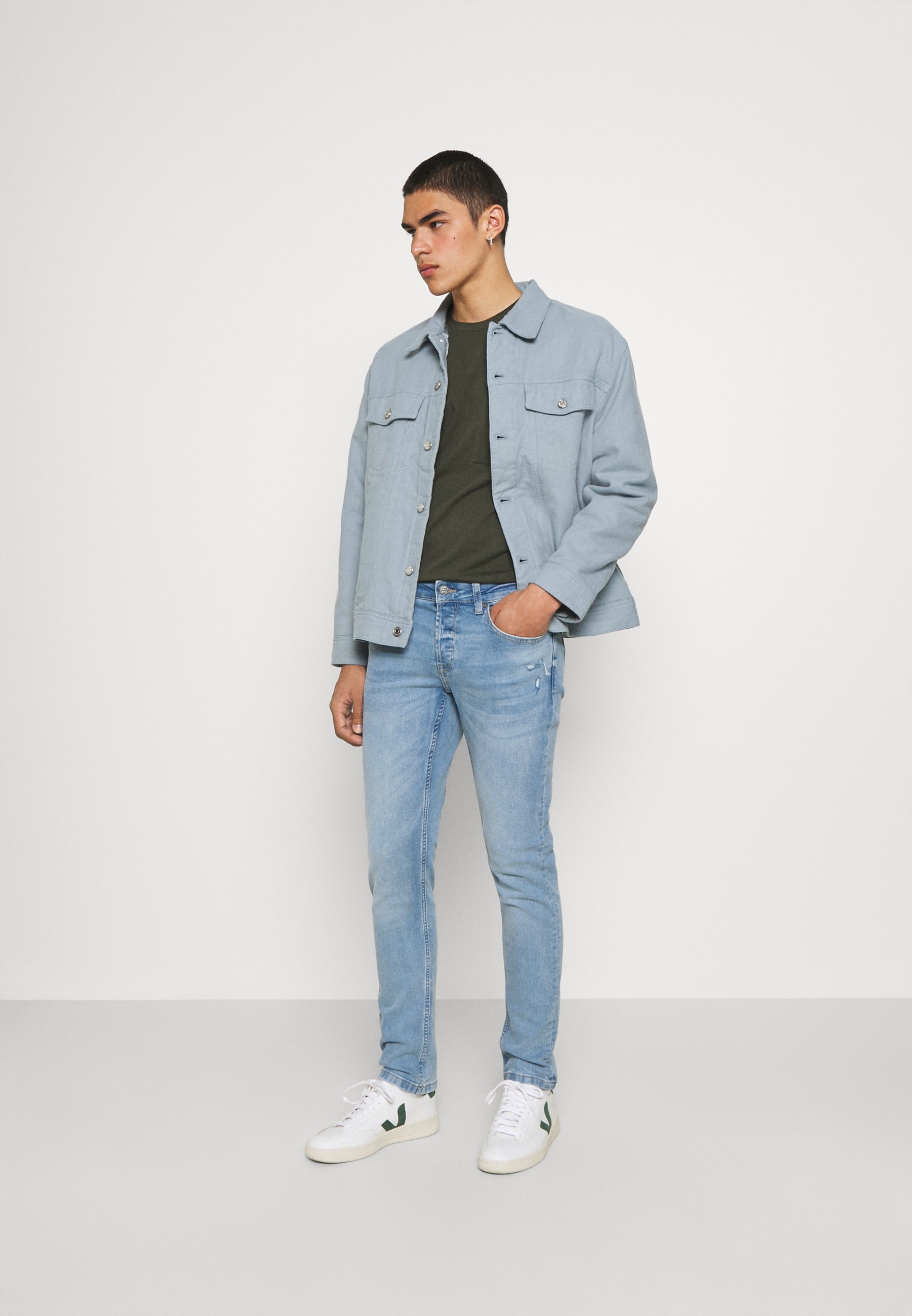 Only \u0026 Sons ONSLOOM LIFE - Prigludę džinsai - blue denim/mėlynų džinsų -  Zalando.lt