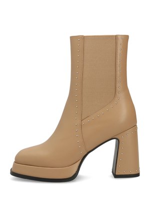 Botines con plataforma - brown