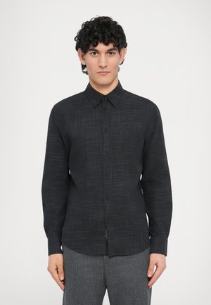 TOMLIN CROSSHATCH SHIRT - Camicia - black
