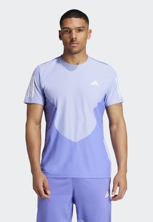 adidas Performance TEE - T-shirt de sport - semi blue blue spark