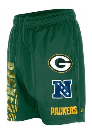 New Era, STRETCH SPORT   MATCH GREEN BAY PACKERS - Short de sport - celtic green
