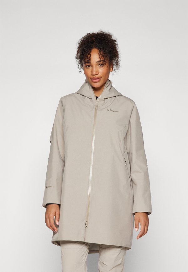ASHBERRY - Waterproof jacket - taupe