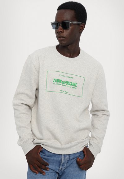 Zadig & Voltaire SIMBA BLASON - Sweatshirt - gris