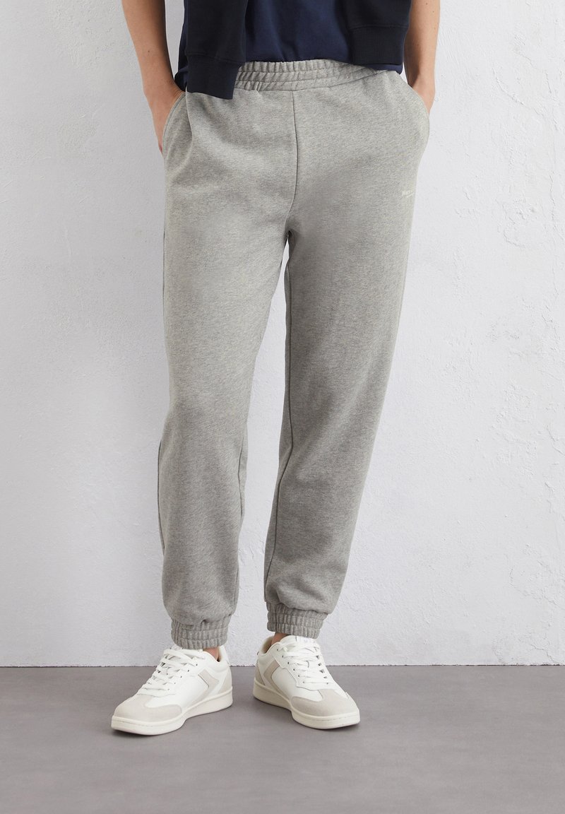 Marc O'Polo - REGULAR - Jogginghose - mid stone melange, Vergrößern
