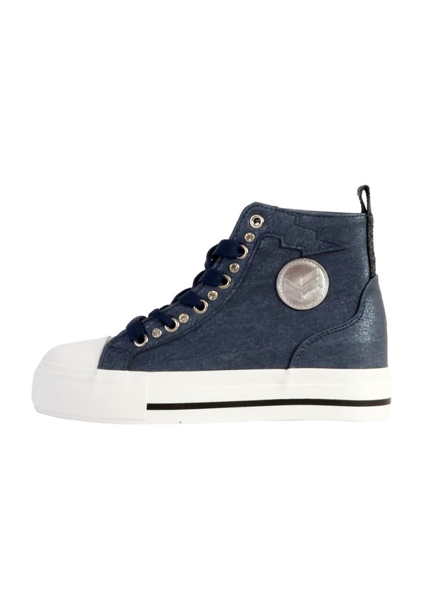 TATTO - Sneaker high - bleu irise