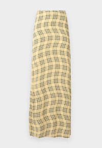 Maksi svārki - green/yellow/cream