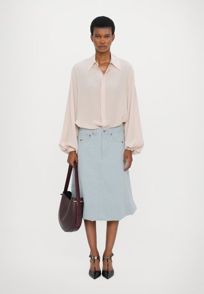 Victoria Beckham BLOUSON SLEEVE BLOUSE - Blusa - light pink