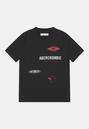 PRINT LOGO - T-shirt con stampa - black