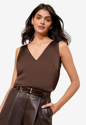 Blus - chocolate brown