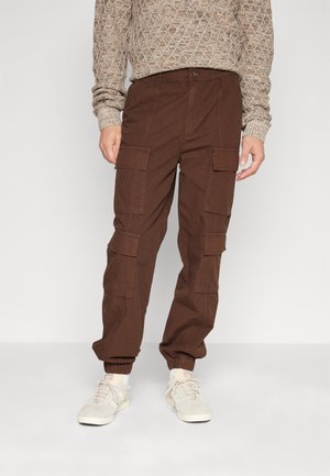 Only & Sons ONSMAGNUS CUFF PANT - Pantalon cargo - demitasse