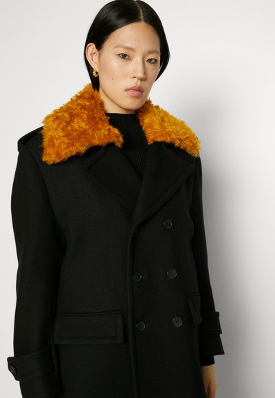 Filippa K LONG PEACOAT - Klassischer Mantel - black