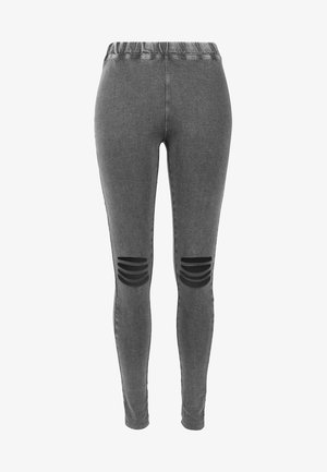 Urban Classics, CUTTED - Leggings - acid black