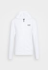 Zip-up sweatshirt - white