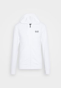 Mikina so zipsom - white
