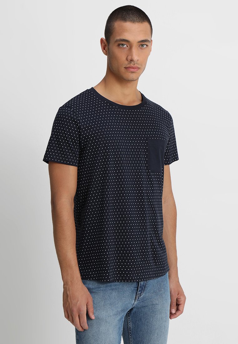 Tom Tailor Denim T-shirt met boothals in offwhite online kopen | P&C