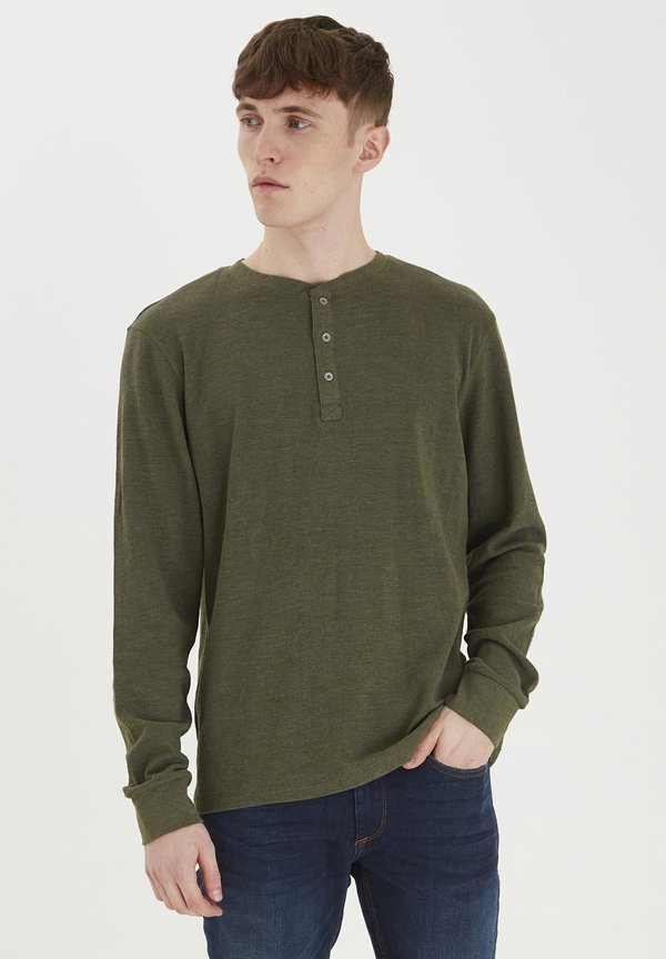BHBHNOBLE - Long sleeved top - dusty olive