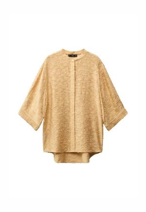 Mango LITA - Button-down blouse - ochre